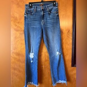 MOTHER The Insider Jeans Size 27 Dancing on Coals Wash